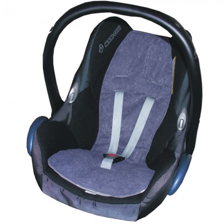 Seat Pad to fit MaxiCosi CabrioFix Car Seat - Grey Suedette